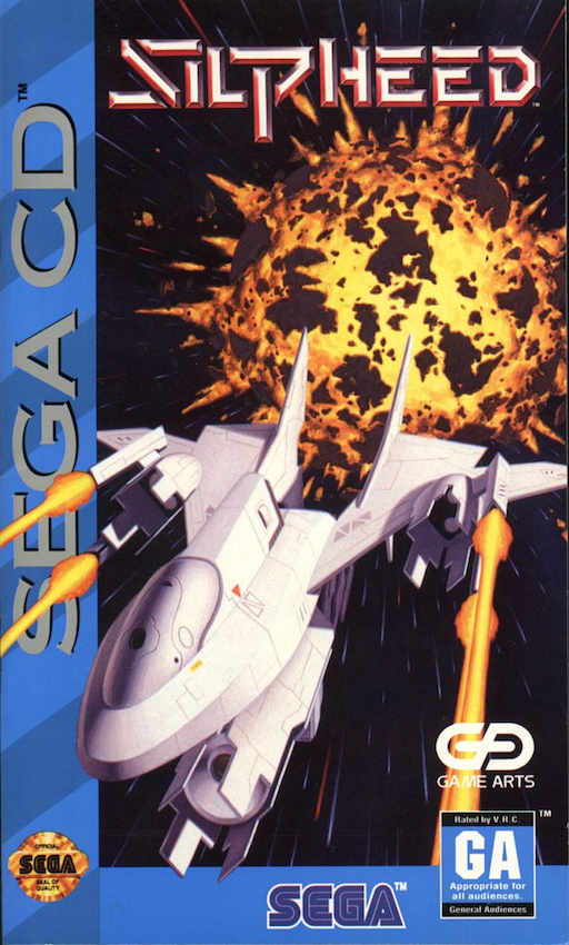 Silpheed (USA) Sega CD Game Cover